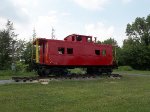 Ironton Railroad caboose #6